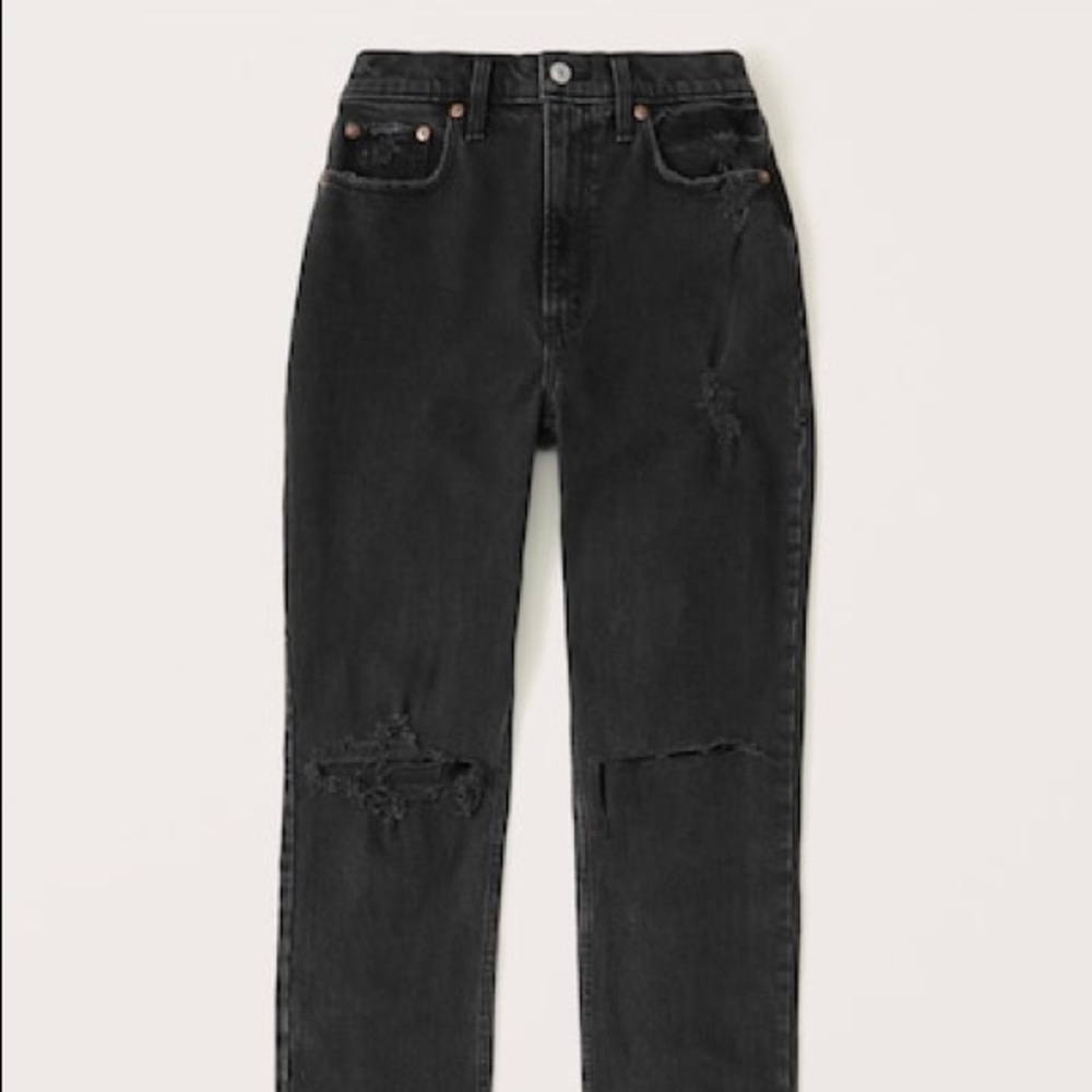 Abercrombie Curve Love 90’s Straight High rise